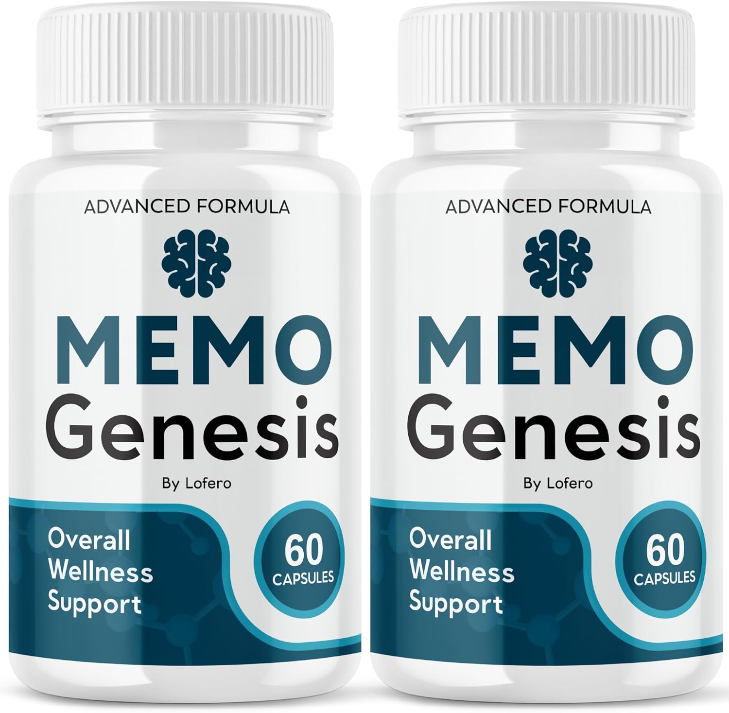 Memo Genesis Capsules, MemoGenesis Food Supplement Supports Health, Brain Function, Neuropathy Multivitamin for Better Focus, Energy, Stress Relief, Calm & Memory Nemo Genesis Wellness Pills Reviews