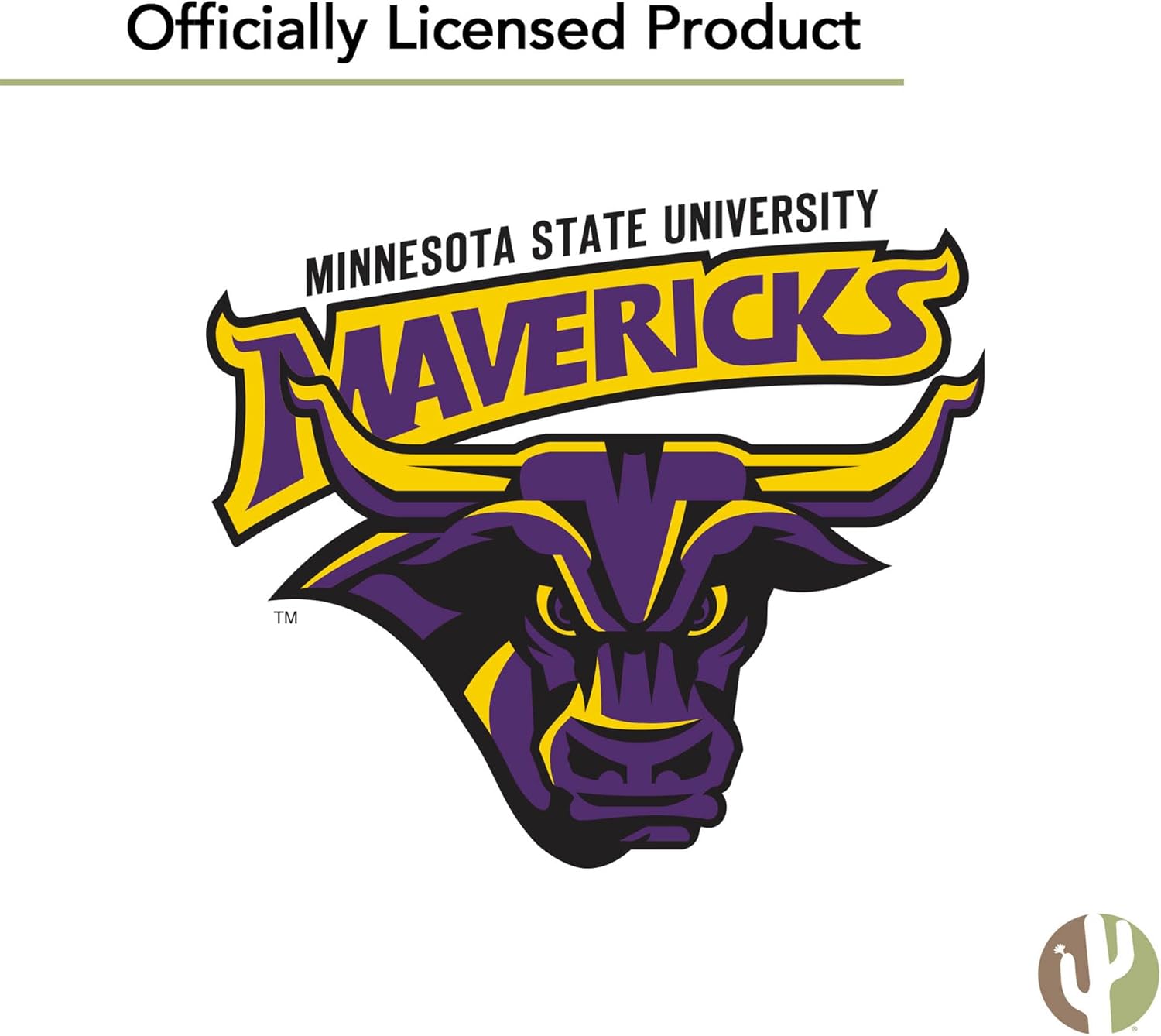 Desert Cactus Minnesota State University Mankato MSUM Flag - 3 x 5 Feet Mavericks Banner, Indoor/Outdoor Durable Fabric, 100% Polyester Design (Style 1)