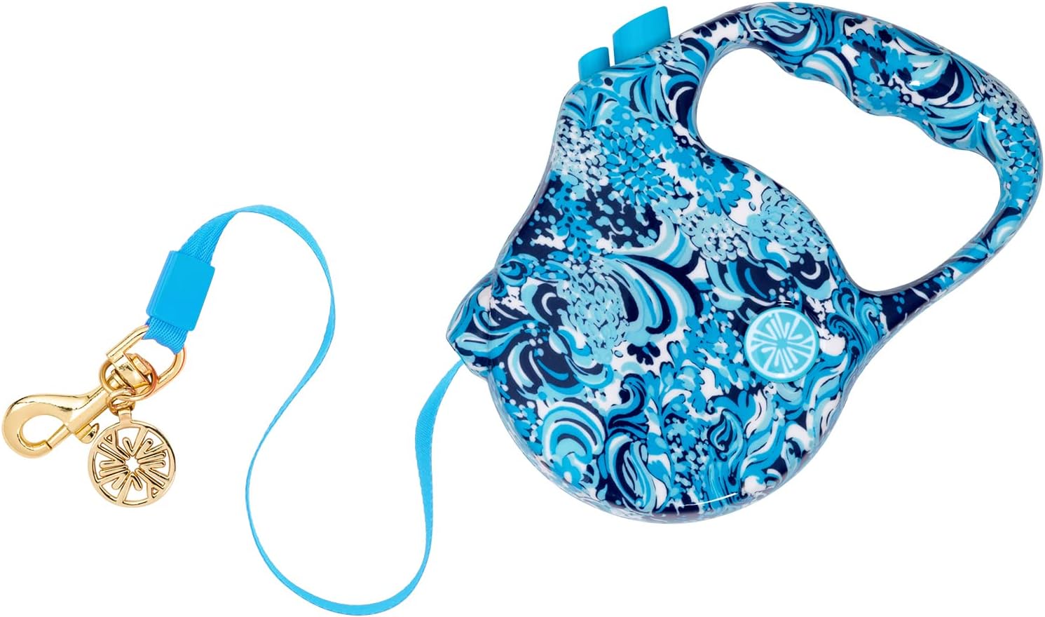 Lilly Pulitzer 16 Foot Retractable Dog Leash with Brake