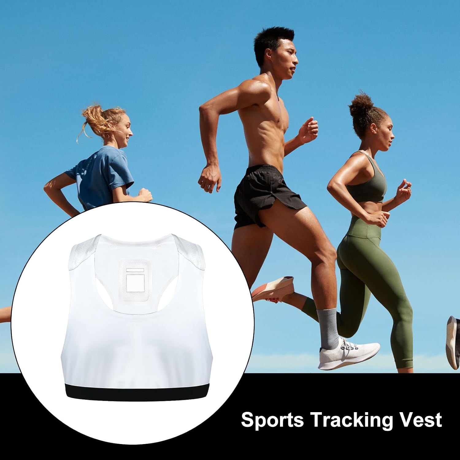 Football GPS Tracker Vest Comfortable GPS Tracker Vests for Outdoor | Sweat-wicking Outdoor Sport Supplies for Teens Girls Boys Men Women Athletes