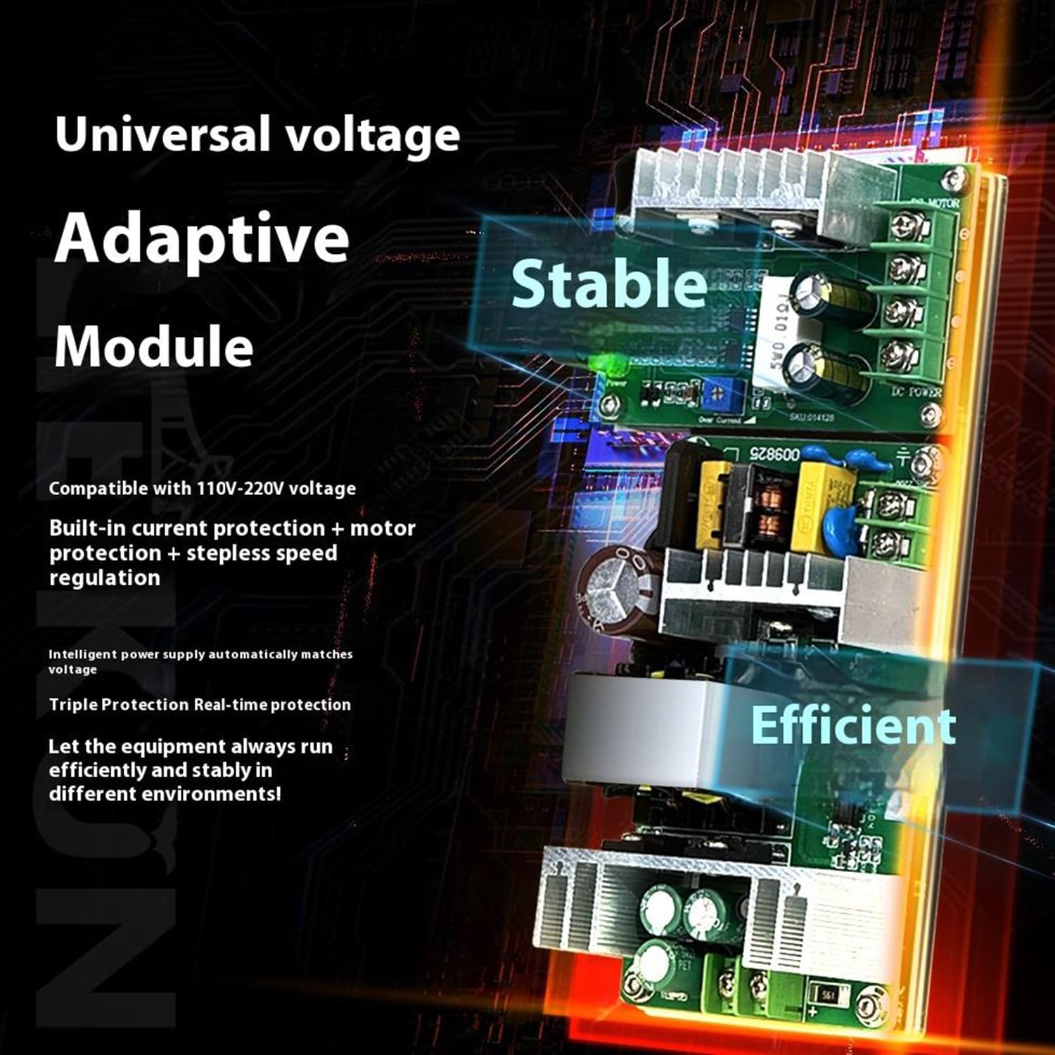 Electric Fishing Line Winder Spooler, Spinning Reel Spooling Station, with 0-8kg Damping Brake, Adjustable Speed 0-300 RPM, No Line Twist, for Spinning Trolling Reel