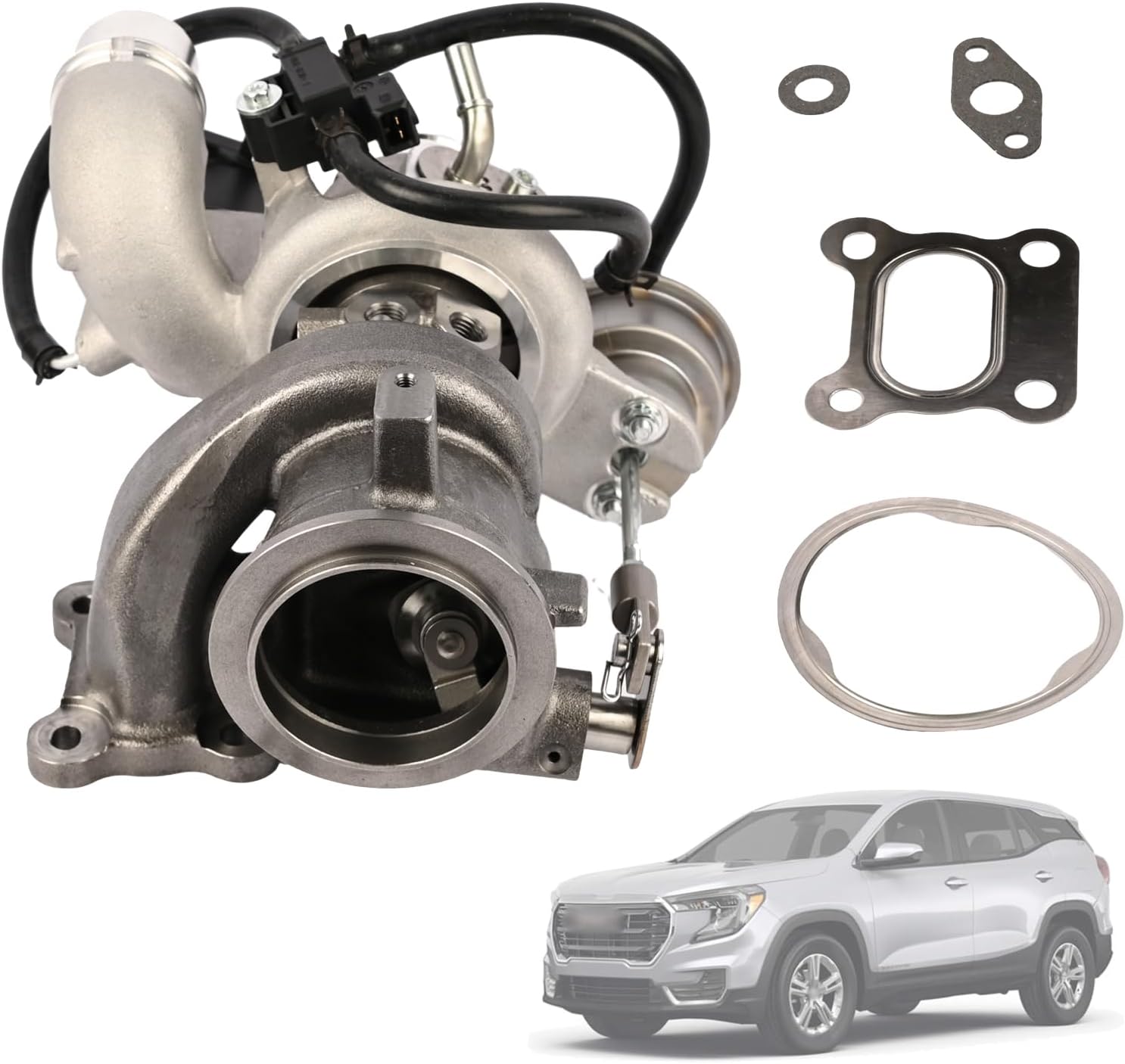Turbo Turbocharger 12685688 847-1653 TD025L 25206073 Compatible with Chevrolet Equinox 2018-2022│Compatible with GMC Terrain 2018 2019 2020 2021 2022 Replace 4918004160