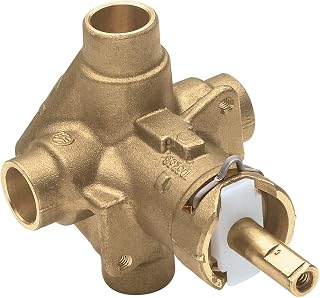 Moen 2520 PosiTemp Rough-In Pressure Balancing Shower Valve - M-PACT Compatible, Consistent Temperature Control