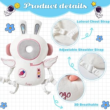 Baby Head Protector Backpack,Toddler Head Protection Safety Pad