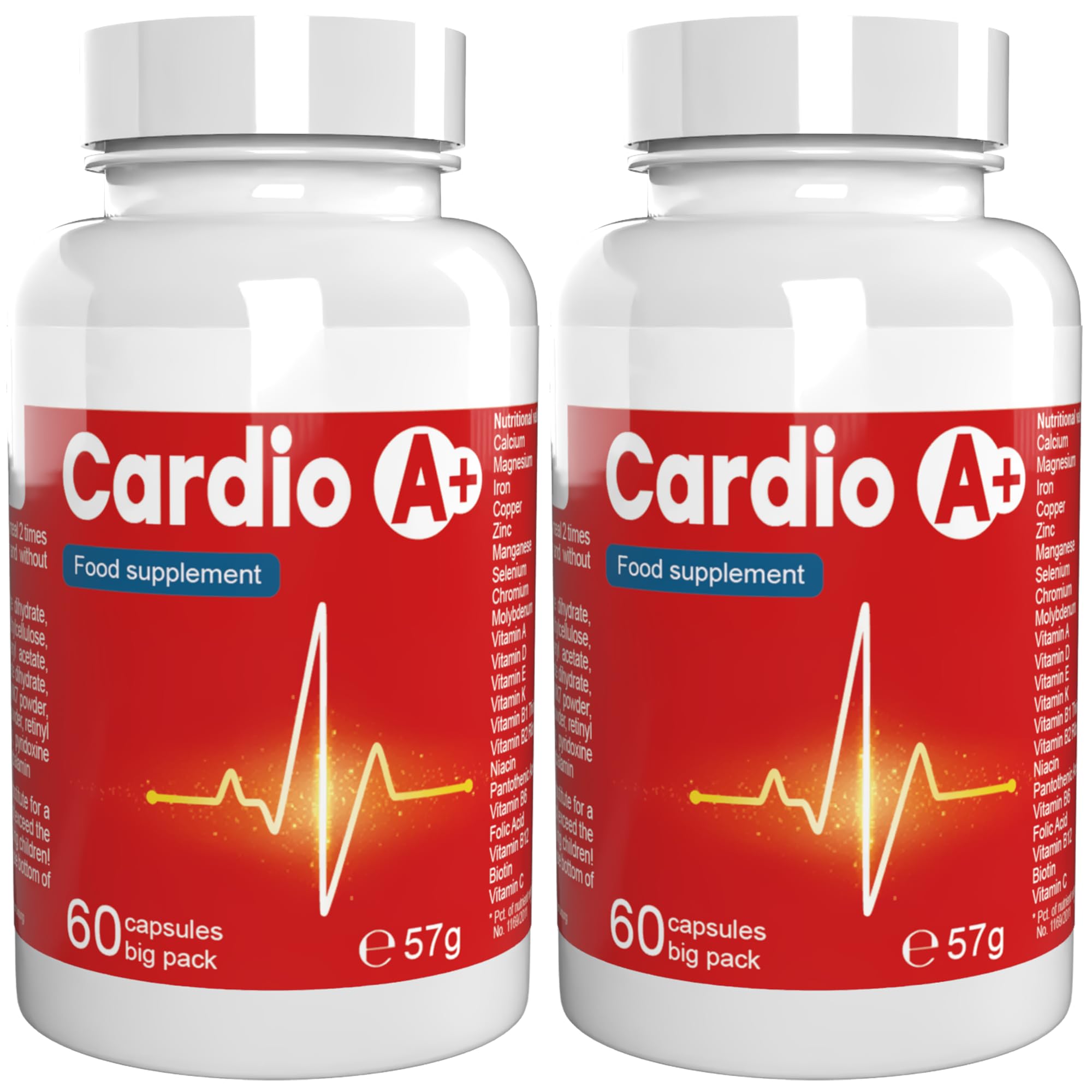 Cardio A - 120 Kapseln (2x 60 Kapseln), 2er Pack