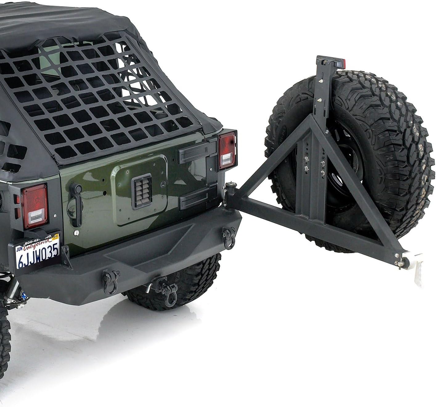 SmittyBilt XRC RR BUMP W HITCH TIRE - SB76856