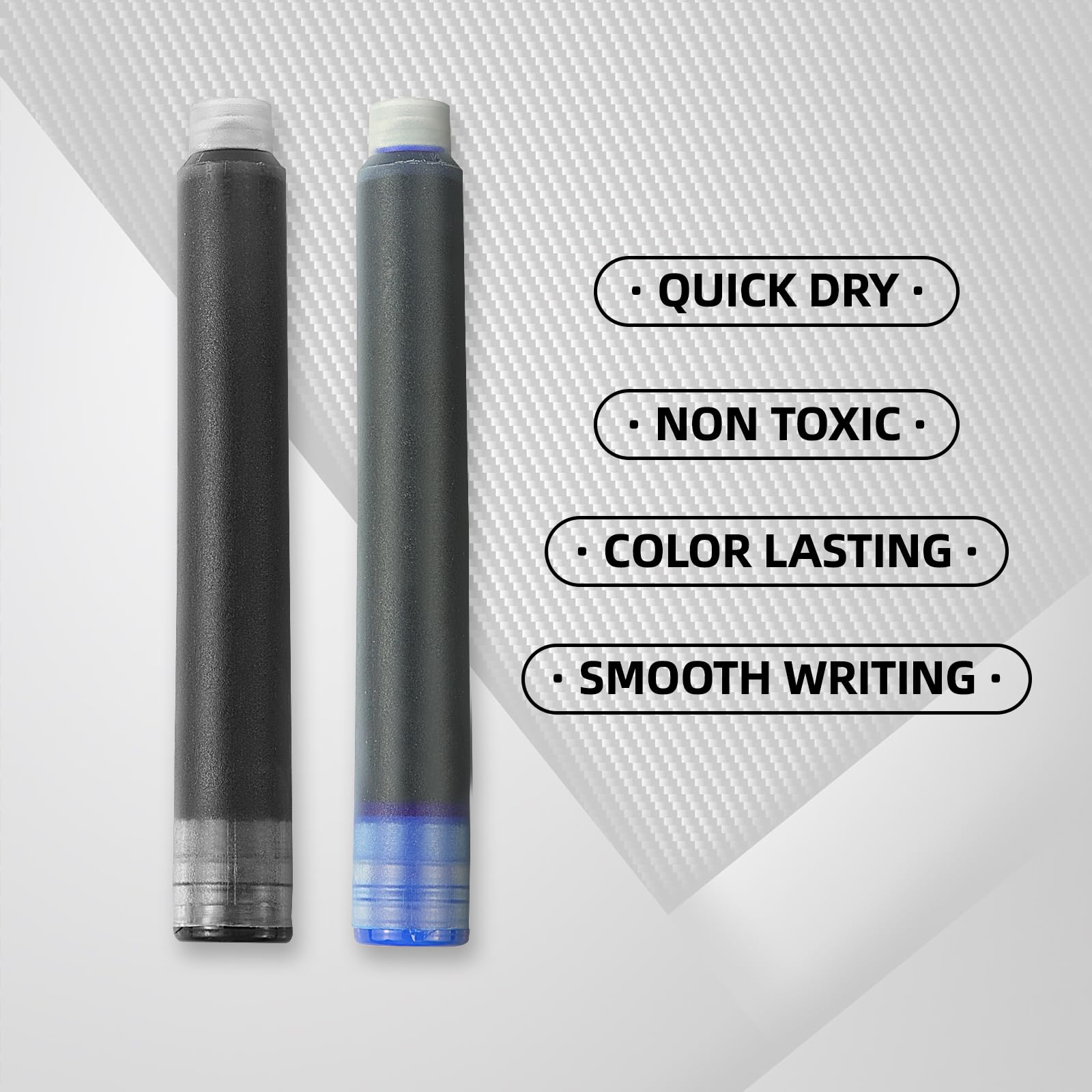 YUNCHUN 20PCS Fountain Pen Ink Cartridges - Image 2