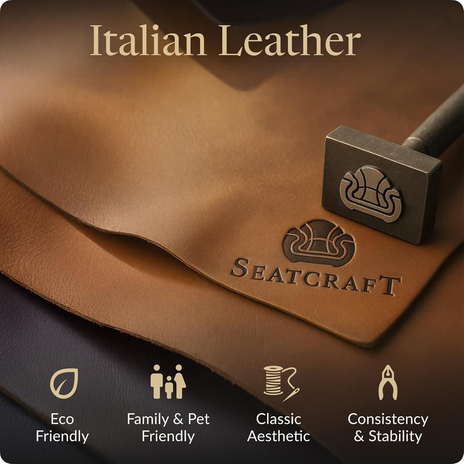 Seatcraft Equinox Zero-Gravity CoolZero Italian Leather Home Theater Seating, Powered Headrest, Powered Lumbar, Powered Recline, Single Recliner, Black