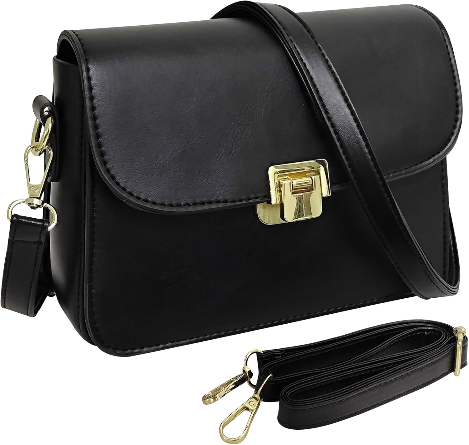 Women’s Crossbody Purse | Adjustable Strap, Convertible to Shoulder Bag, Small Handbag with Removable Strap
