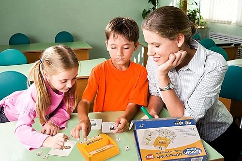 Miniatura 2 de BOHS Juego divertido de mago de alfabetización española, 60 tarjetas didácticas, aprendizaje de idiomas preescolar, paquete de 6