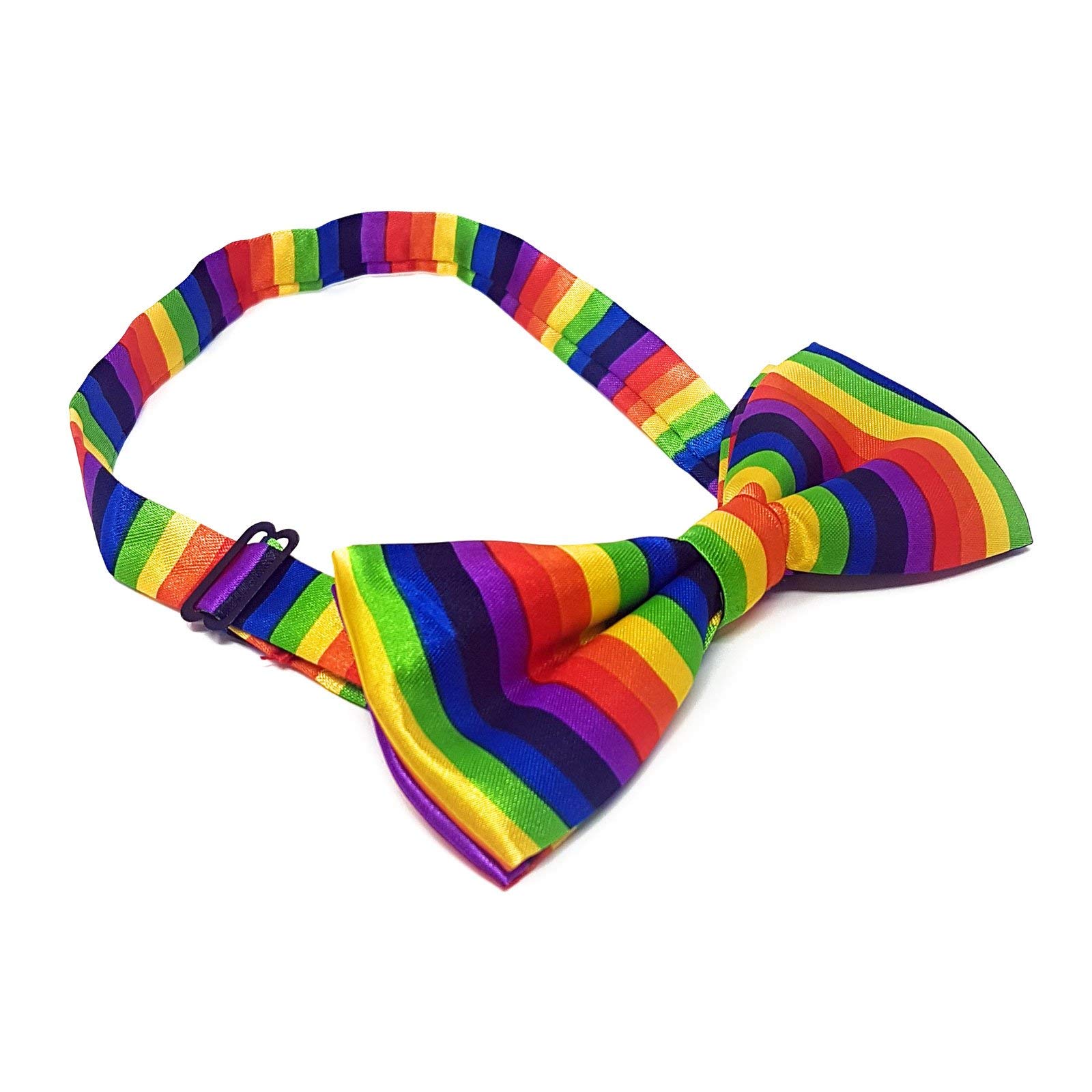 WS UK Adults Bow Tie - Rainbow