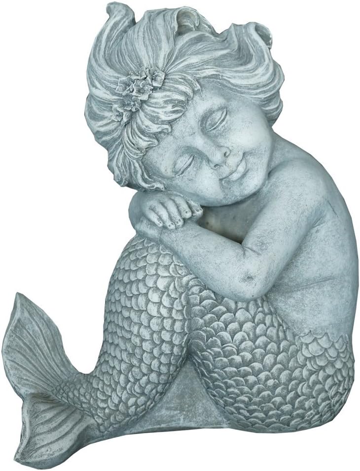 Hi-Line Gift Ltd Child Mermaid Sitting Figurine