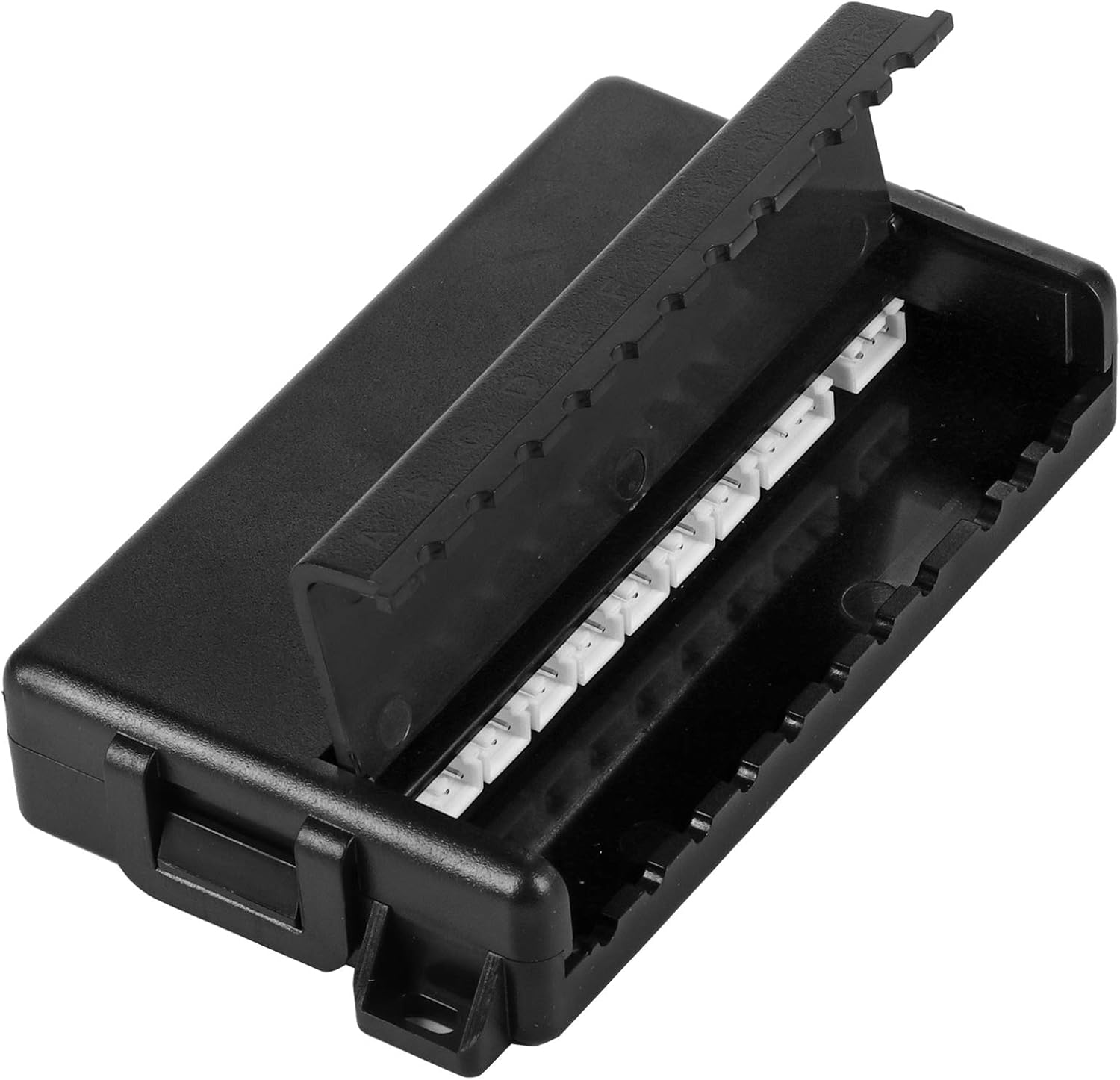 Backup Parking Sensors, Car Reverse Backup Buzzer LED Parking Detector Monitor System with 8 Sensor Black