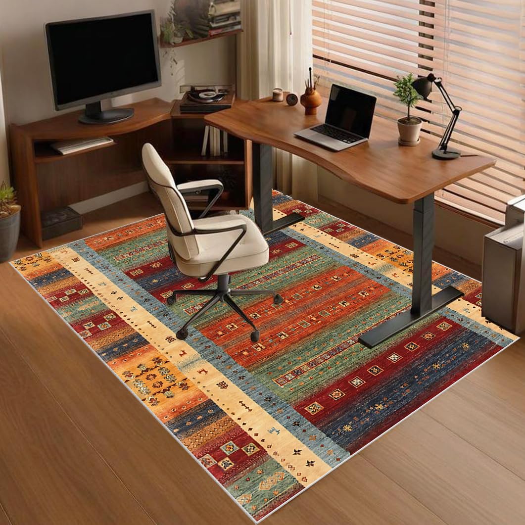 Heavy Duty Office Gaming Chair Mat for Carpet, Floor Protector for Rolling Chair, Non-slip Carpet Chair Mats, Desk Chair Mat, Computer Gaming Chair Mat for Hardwood Floors Tile Laminat 200 x 250 cm โ image 1