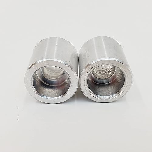 Miniatura 2 de Tapones de aluminio 6061-T6 para tornillo de cabeza de enchufe de 5/16 pulgadas, 3/4 pulgadas de alto x 3/4 pulgadas de diámetro exterior, cantidad