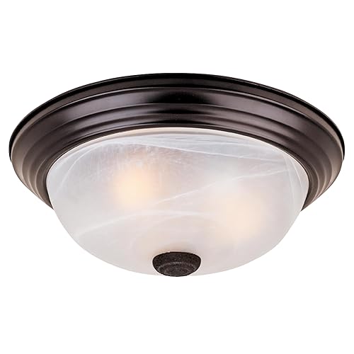 Designers Fountain 13 inch, Modern 2-Light Flush Mount Ceiling Light