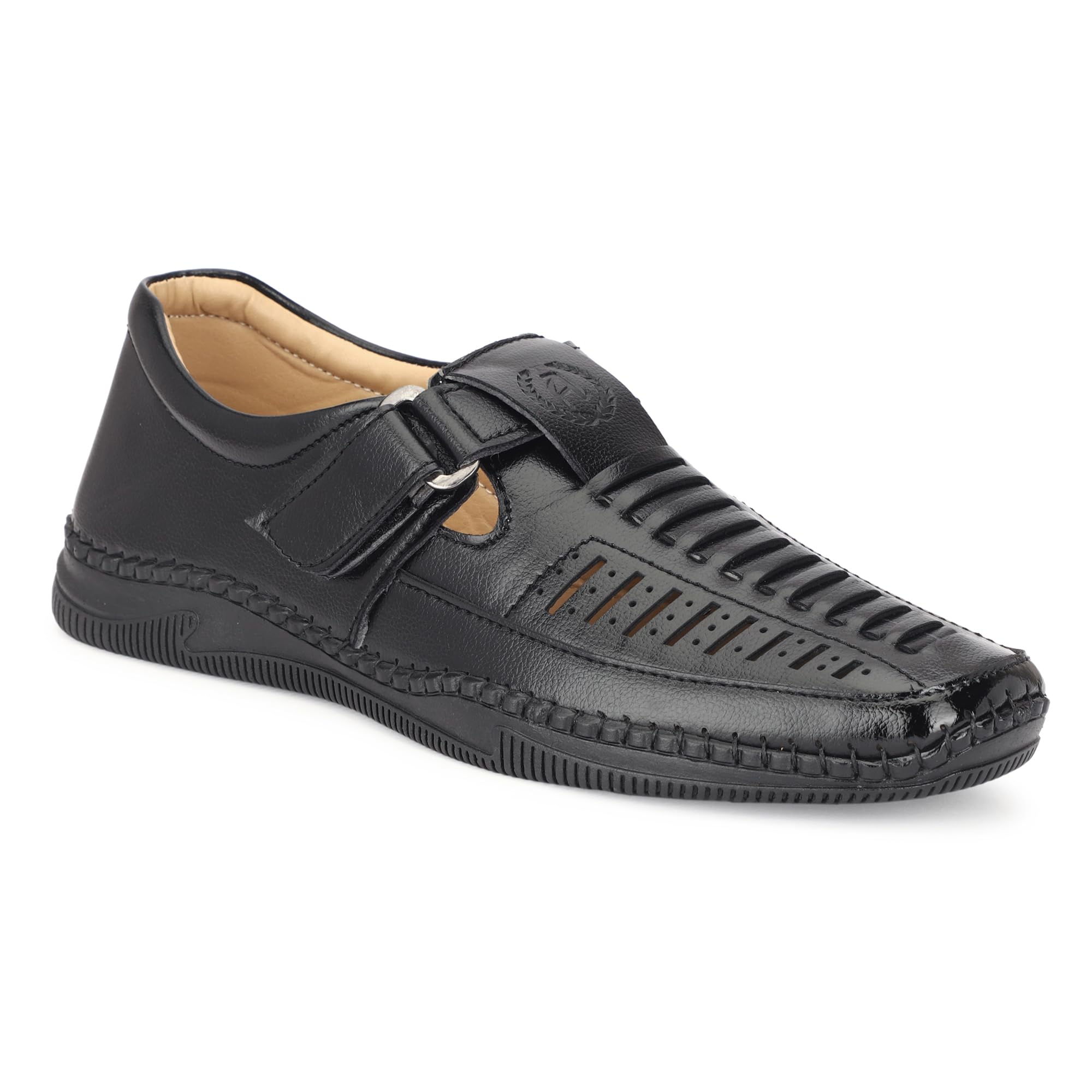 Synthetic Everyday Comfort Sandals | Relaxed Fit | Ideal for Office & Casual Use Sandals For Men-image-21