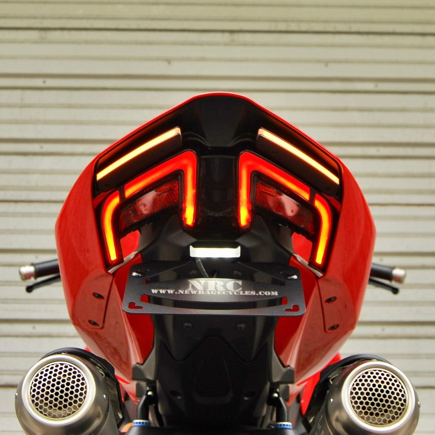 New Rage Cycles Fender Eliminator Compatible with the Ducati V2 Panigale/Streetfighter (2025-Present) *SOLO SEAT ONLY* (V2-FE-T-25)