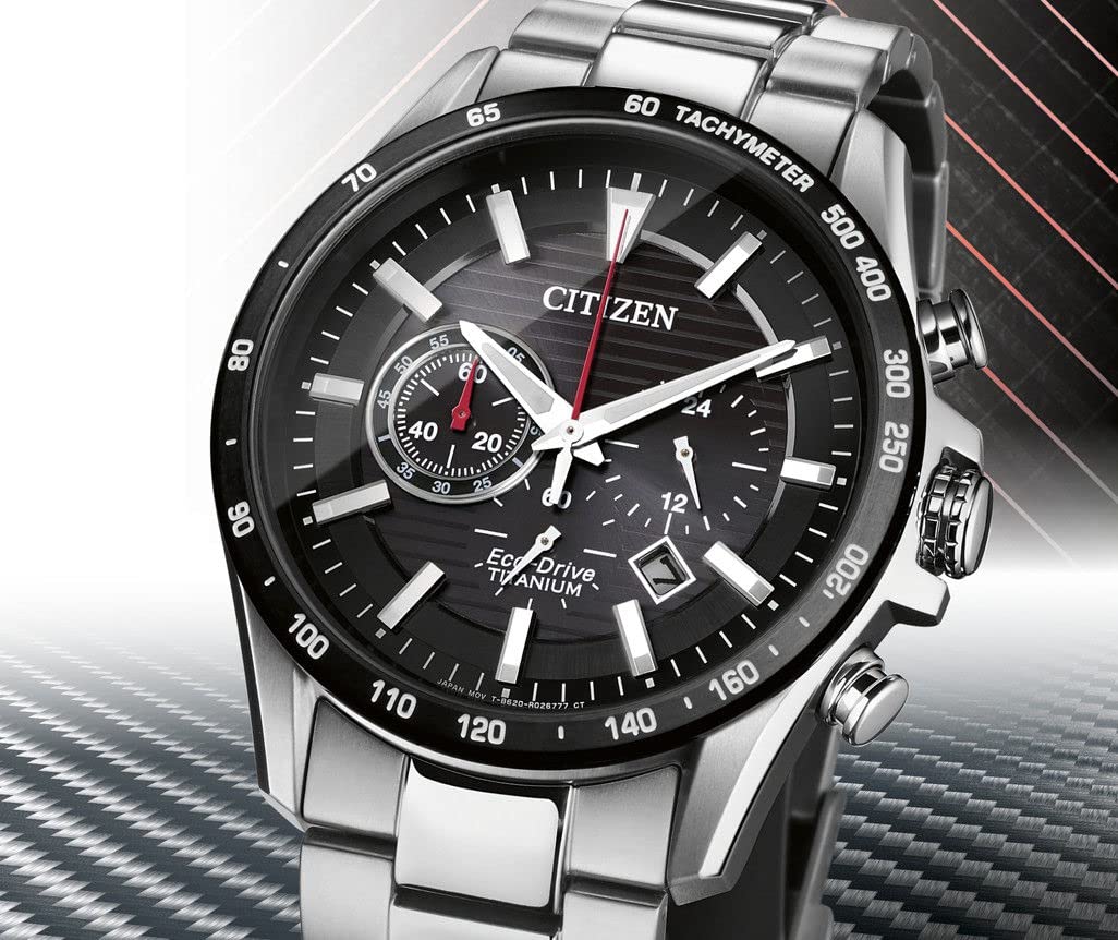 Citizen Men's Chronograph Eco-Drive Watch with a Titanium Band