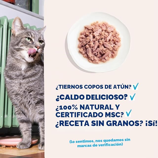 Foto 4 de 8 de Edgard & Cooper Comida Húmeda para Gatos Adultos (Atún, 70g x 24)