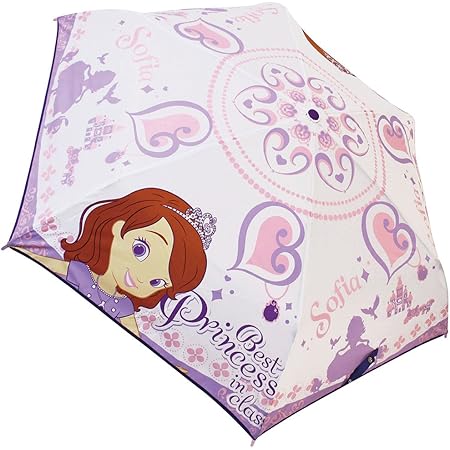 Amazon 折りたたみ傘 ちいさなプリンセス ソフィア ハート キャラクター 生地 53cm 906 ジェイズプランニング J S Planning 折りたたみ傘 通販