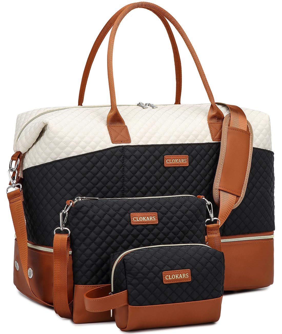 Travel Bag for Women Weekender Bags Large Carry On Overnight Bag Duffel with Separate Shoes Compartment Strap Hospital