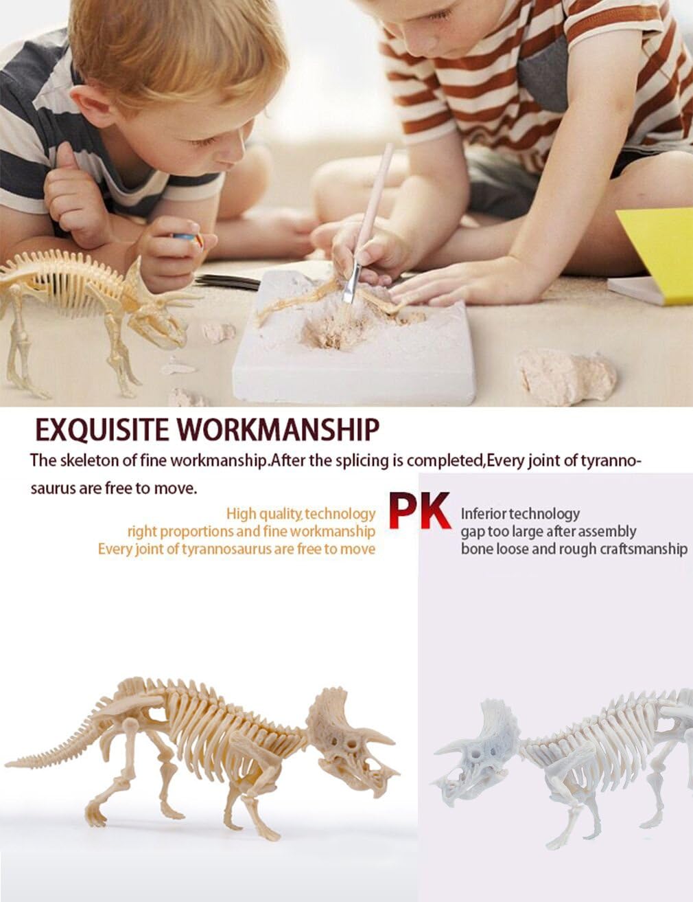 Dinosaur Excavation Kits for Kids,Dino Dig Kits... One