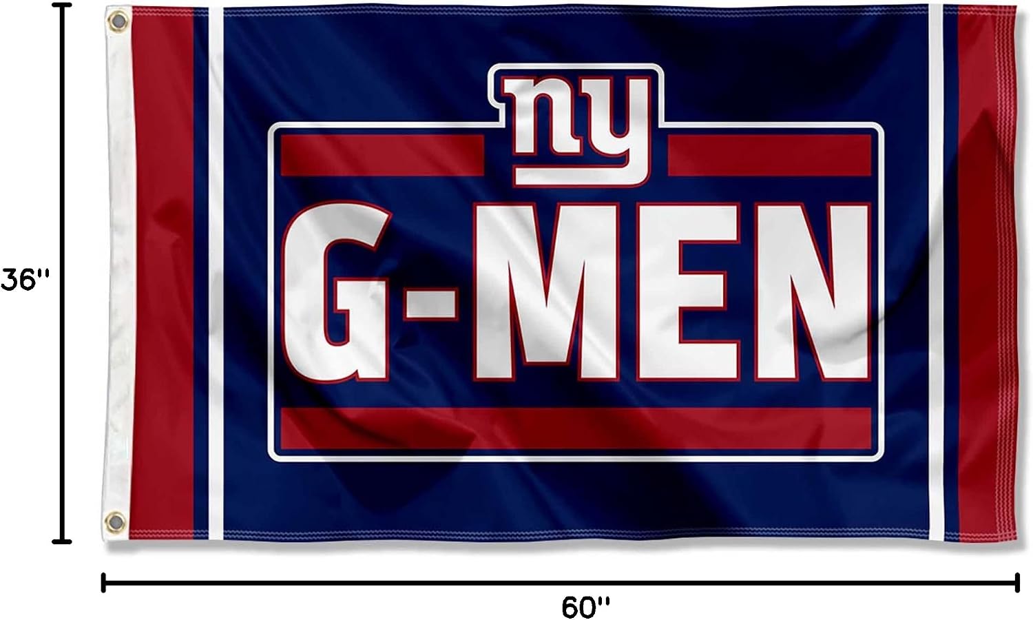 New York Giants G-Men 3x5 Outdoor Flag