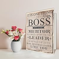 Vista 4 de Qiliji Tarjeta de cumpleaños retro para hombres y mujeres, divertido regalo del día del jefe, tarjeta del día del jefe grande, tarjetas