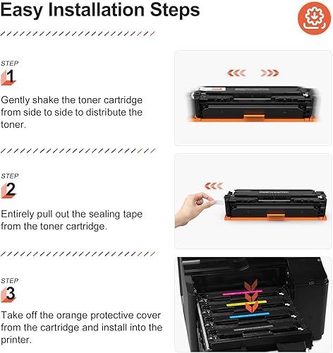 Miniatura 5 de v4ink Cartucho de tóner remanufacturado de repuesto para HP 131X 131A CF210A CF210X CF211A CF212A CF213A Tóner de alto rendimiento KCMY Color Set