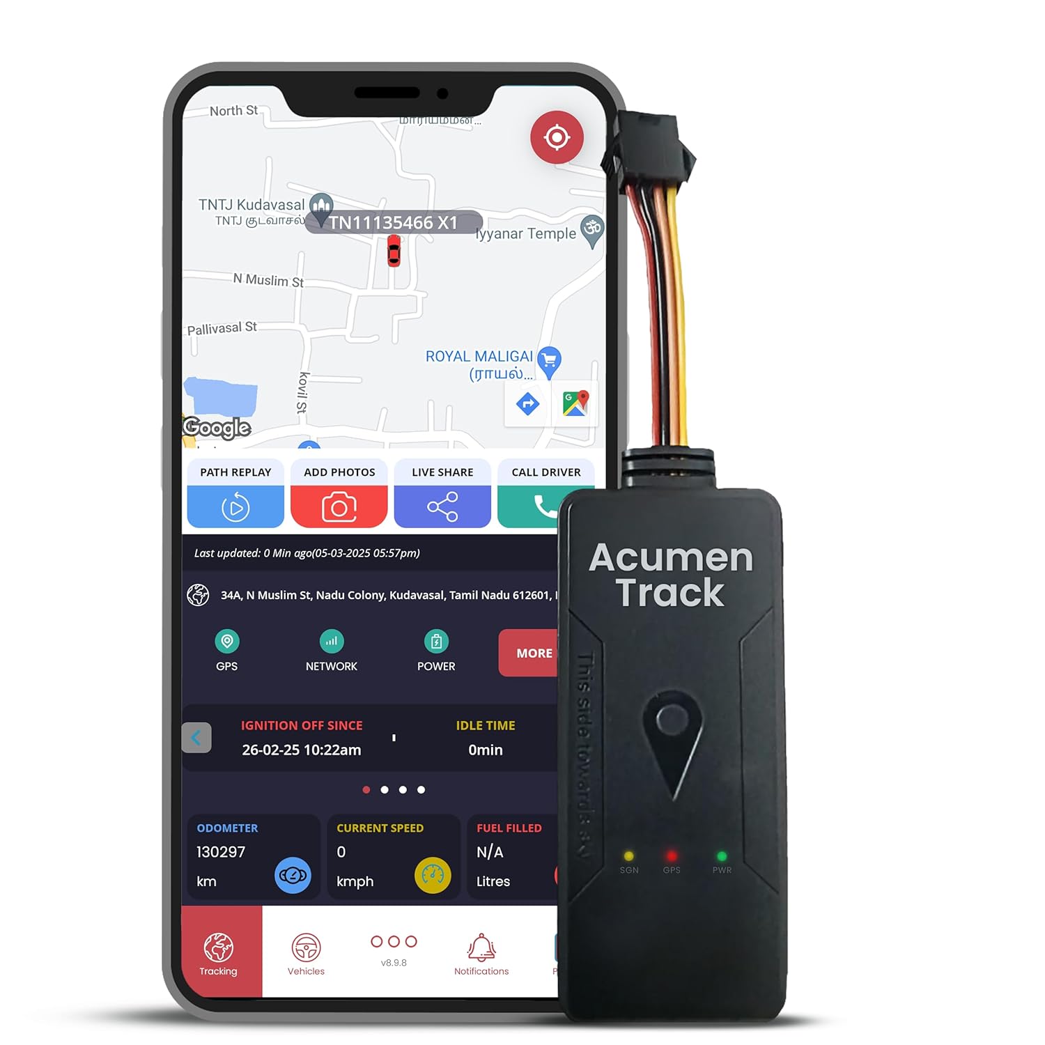 Acumen Track UC 900 (Remote Engine Lock) – Wired Hidden GPS Tracker with Real-Time Location Tracking,15+ Advanced Features for Car, Bike, Truck, and Bus – 1 Year Free Premium App Subscription Acumen Track UC 900 (Remote Engine Lock) – Wired Hidden GPS Tracker with Real-Time Location Tracking,15+ Advanced Features for Car, Bike, Truck, and Bus – 1 Year Free Premium App Subscription
