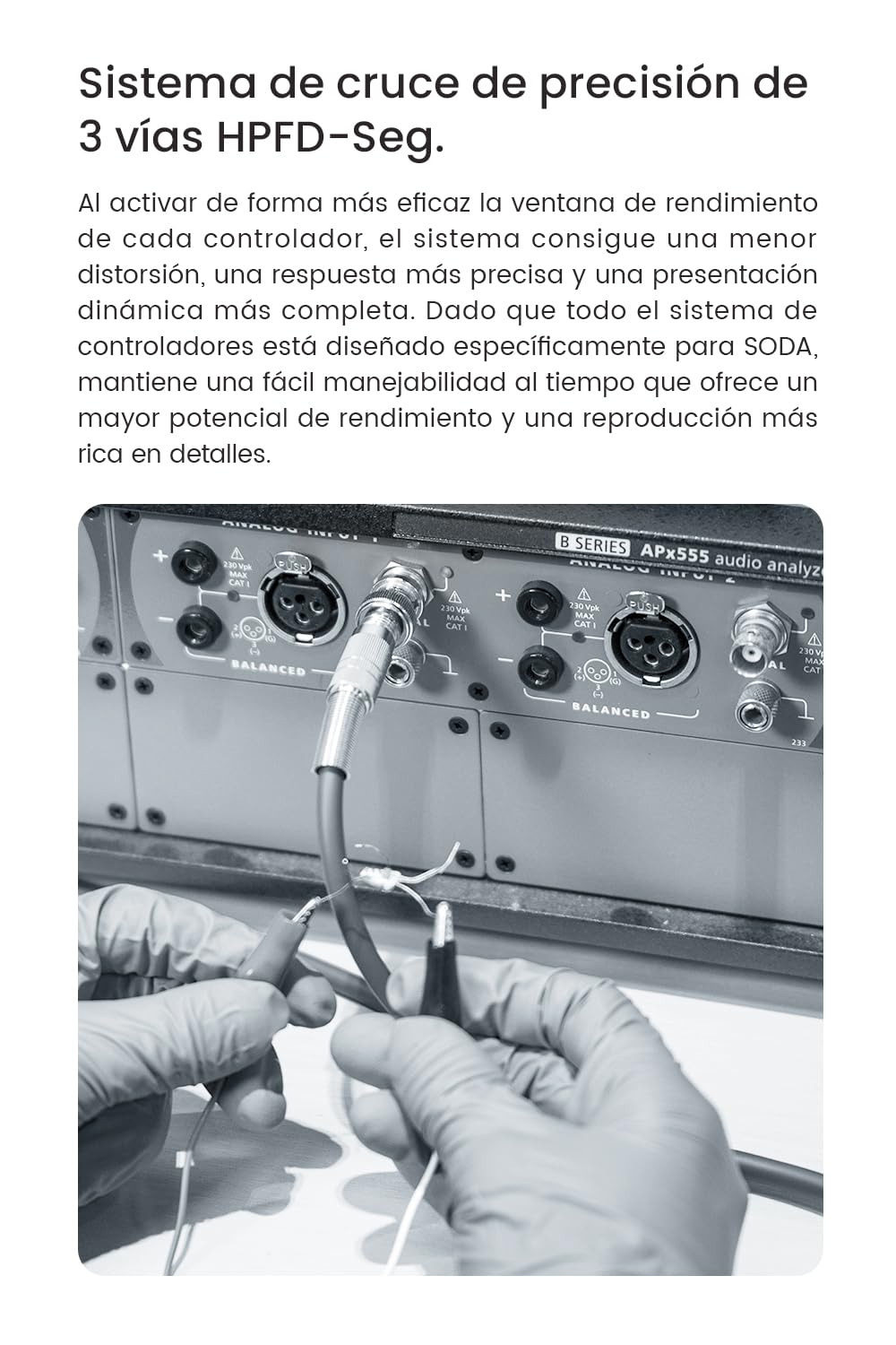 TANCHJIM SODA 1DD+4BA Monitor intraural híbrido, DMT5 3 vías división de frecuencia HiFi auriculares con nuevo sistema de seda y controlador de armadura pura, desmontable ligero IEM adecuado para uso