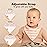 KeaBabies 8-Pack Organic Baby Bandana Bibs for Girls - Super Absorbent Triangle Baby Bibs for Drooling and Teething Infant, 100% Cotton Extra Soft for Newborn, Infant 0-36 Months (Sweet Charm)