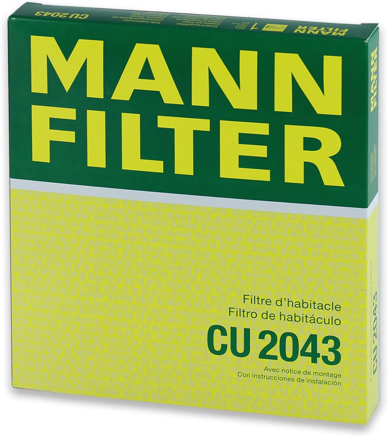 MANN-FILTER CU 2043 Cabin Air Filter - CARS + TRANSPORTERS