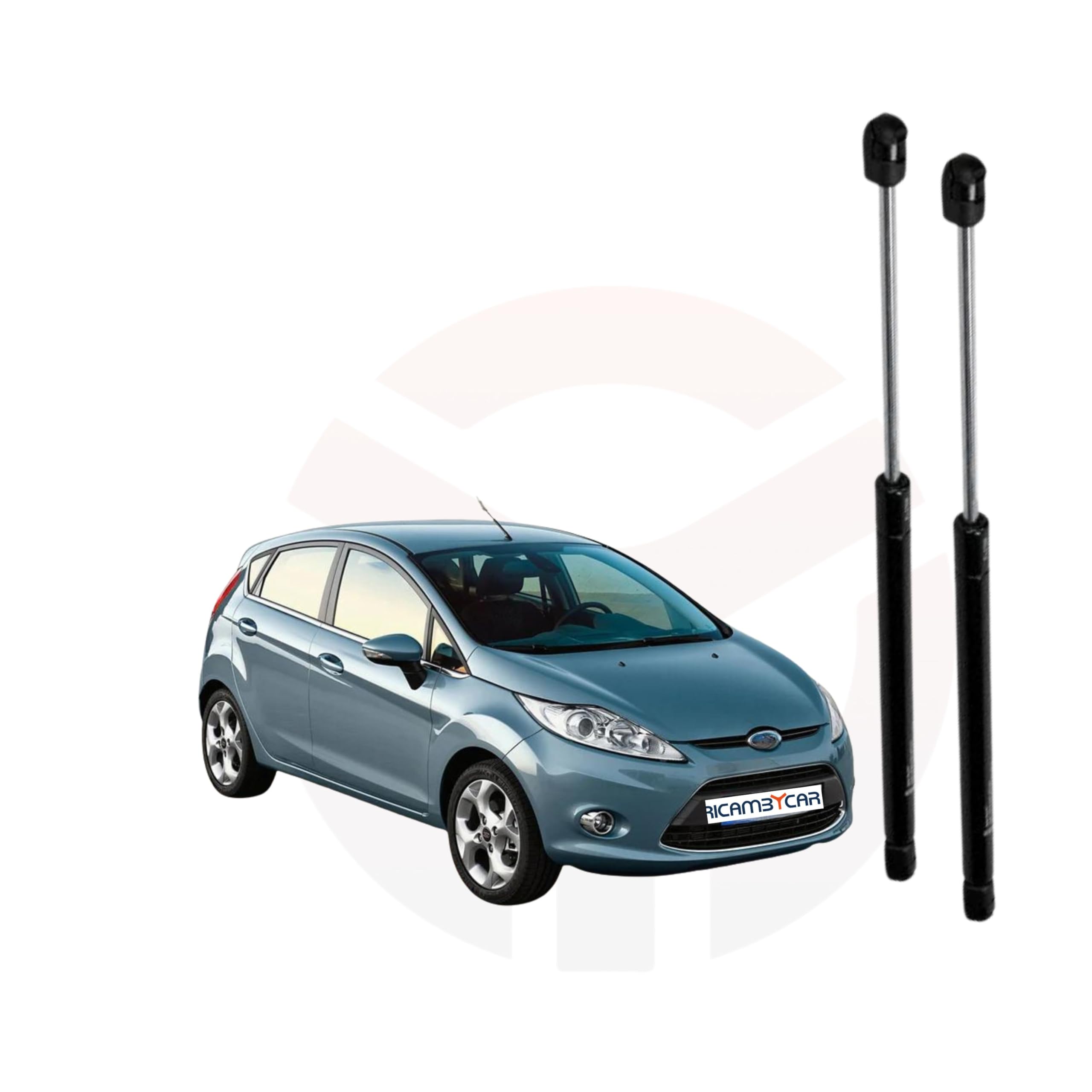 Coppia Molle a Gas Portellone Posteriore Compatibile con Ford FIESTA 2008 > 2017