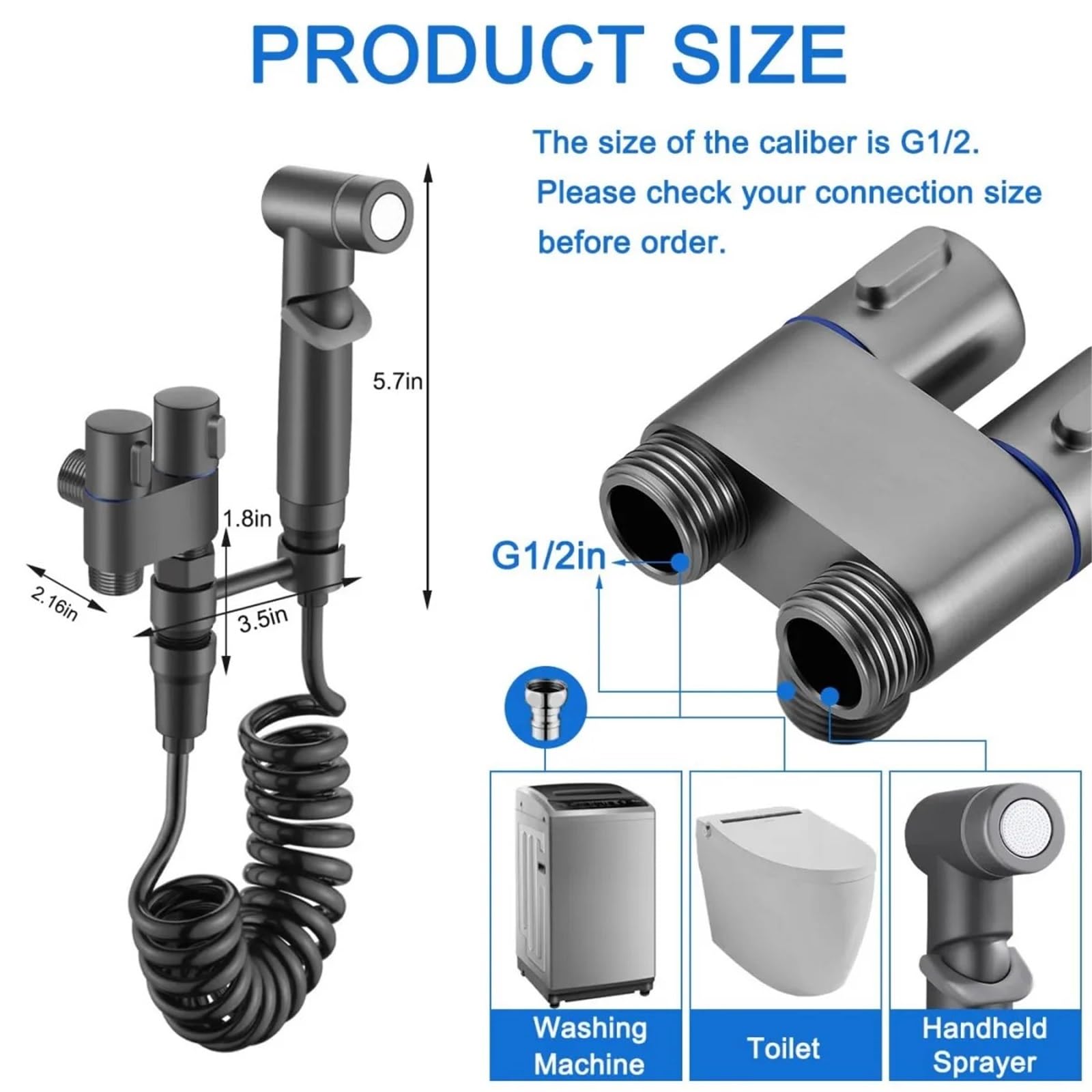 Aireador de Grifo Giratorio de 360° para Ahorrar Agua, Filtro reemplazable, Boquilla Mixta, burbujeador para Grifo de Cocina y baño (Plateado)