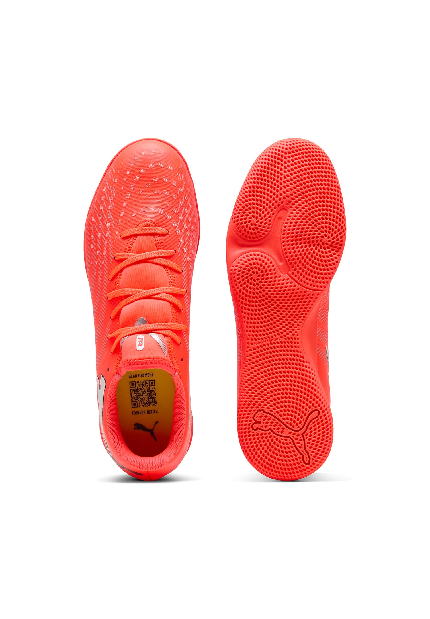 PUMA Unisex Future 9 Play Indoor Fußballschuhe 108921 01 Glowing Red