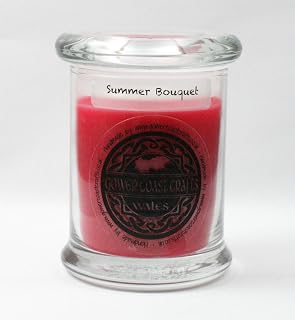Zoflo Summer Bouquet Scent Handpoured Highly Scented Medium Candle Jar