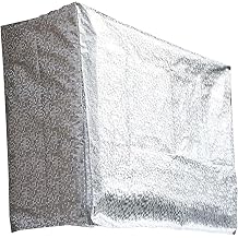 Ac Covers for Outside, Air Conditioner Covers for Outside, Silver Five-Sided Full Cover, Snowproof in Winter96x40x73cm/37x15x28in
