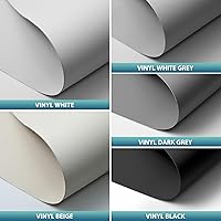 Vista 9 de SmartWings Muestras de tela de persianas enrollables 100% opacas, utilizadas en persianas enrollables opacas completas, telas interiores adecuadas