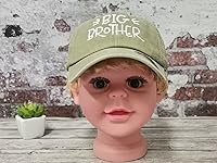 Vista 32 de Hepandy Embroidered Big Brother Hats Hermano mayor (gris lavado)