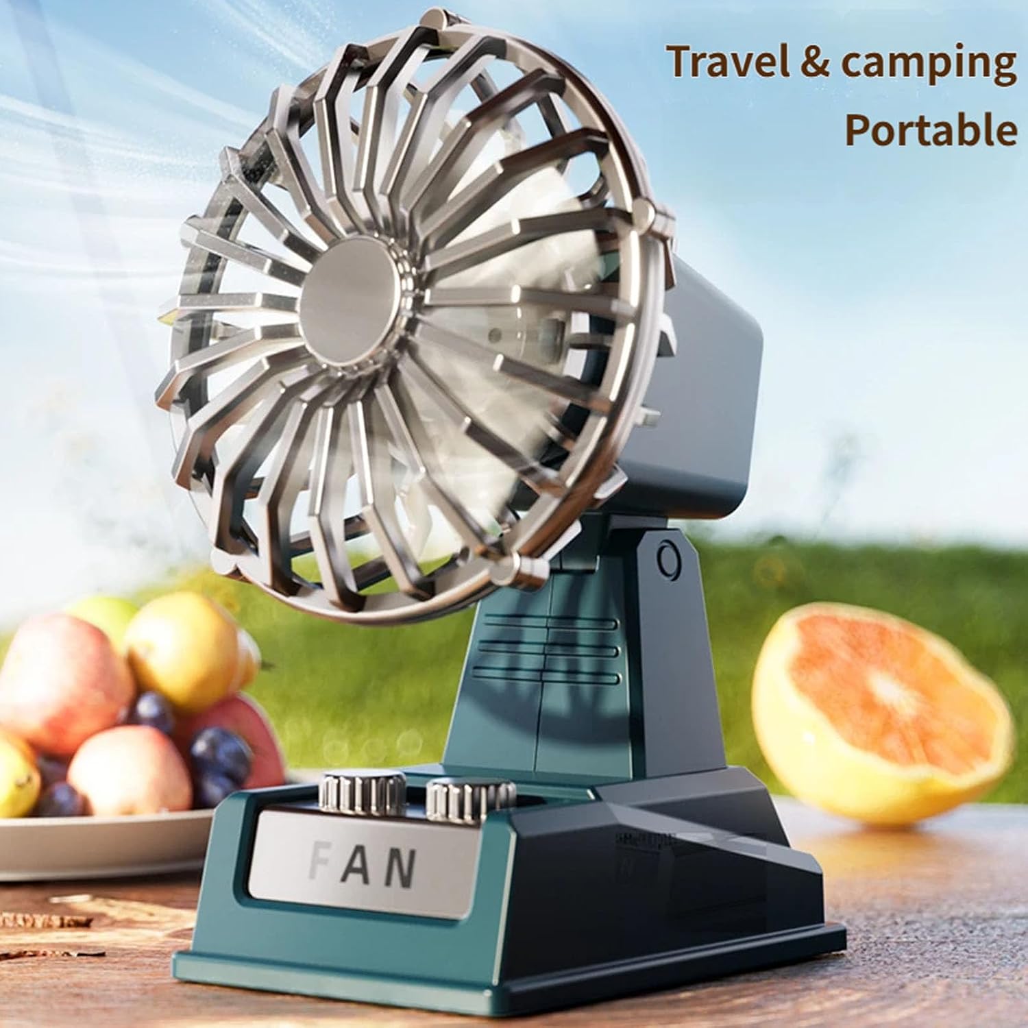 Old Fashion Small Fan with Powerful Motor and Small Size Powerful Table Fan Texture Perfect for Study Room Old Offices