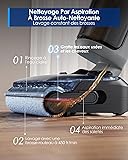 Tineco FLOOR ONE i5 Stretch Vacuum Cleaner Powerful Suction 20 kPa Tiltable to 180° Anti-tangle Cleaning Edges Two Sides 30 Minutes Autonomy Water Tanks Large Capacity - 4