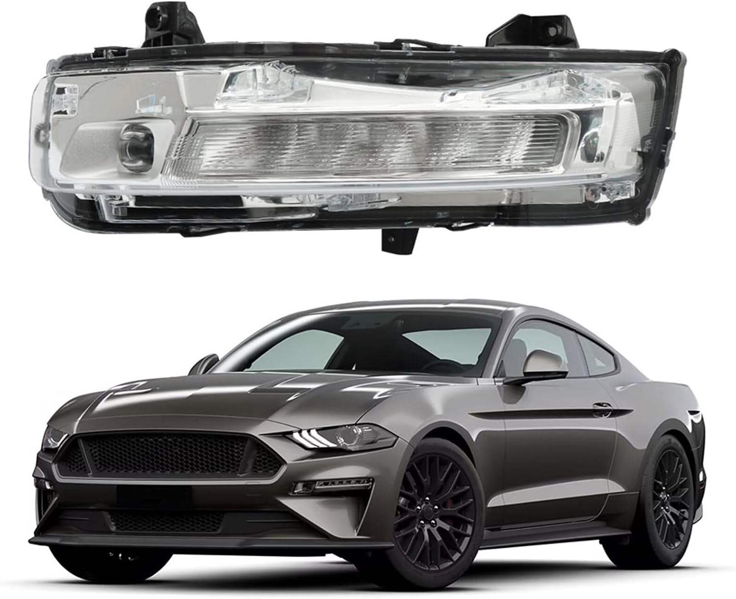 Left Driver Side DRL Headlight & Turn Signal Replacement For 2021-2023 Nissan Rogue - Halogen, Part #261256RR0A - View #2