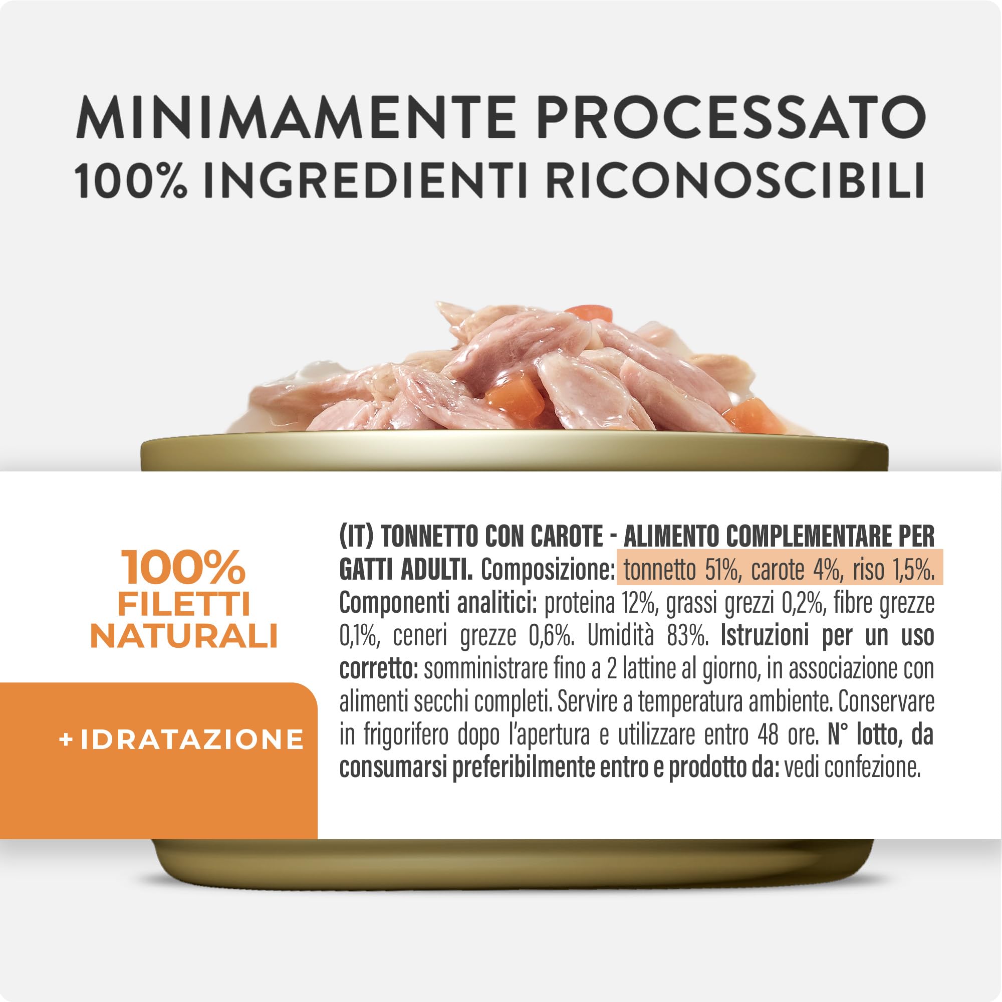 Schesir Complementary Kip in Gelei natvoer kat 70gr