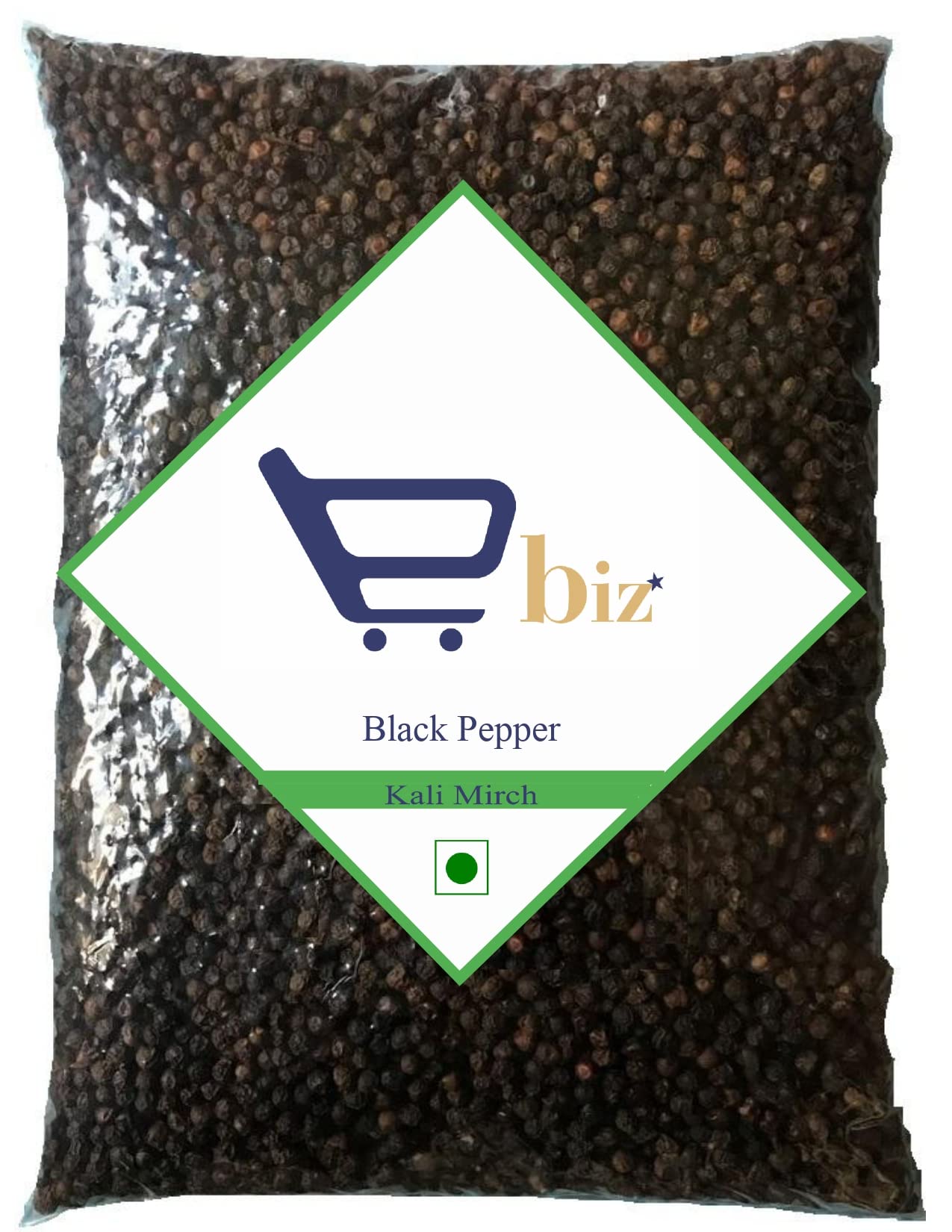 eBiz Organic Black Pepper Whole 50g | 100% Pure Black Pepper Seeds | Sabut Kali Mirch (50 g) (B09MSHKJ5Y) Amazon Price History, Amazon Price Tracker