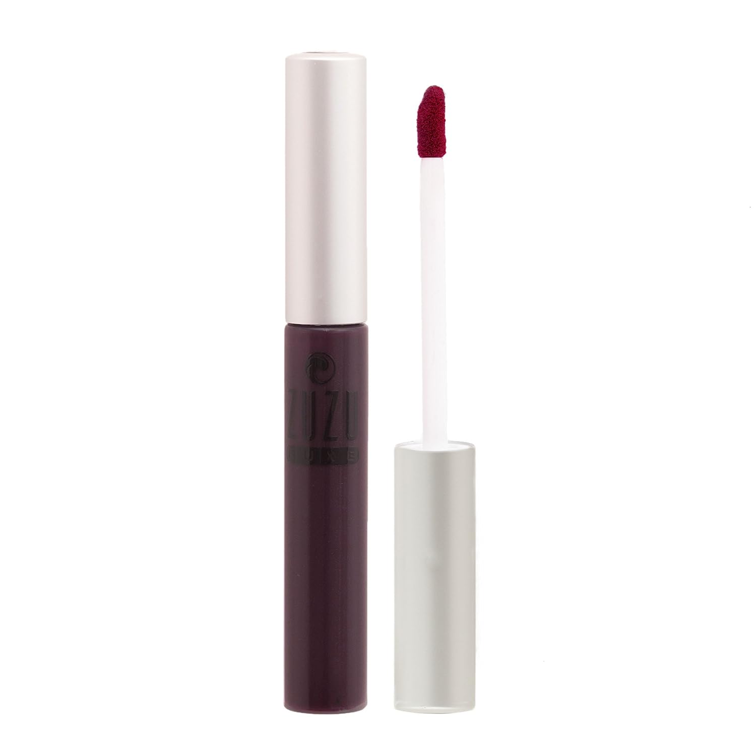 Zuzu Luxe Sheer Lip Gloss GIFTSET, Natural Lip Gloss, Paraben Free, Vegan, Gluten-free, Cruelty-free, Non GMO, 0.17 oz (Divinity Gloss/Onyx Mascara)