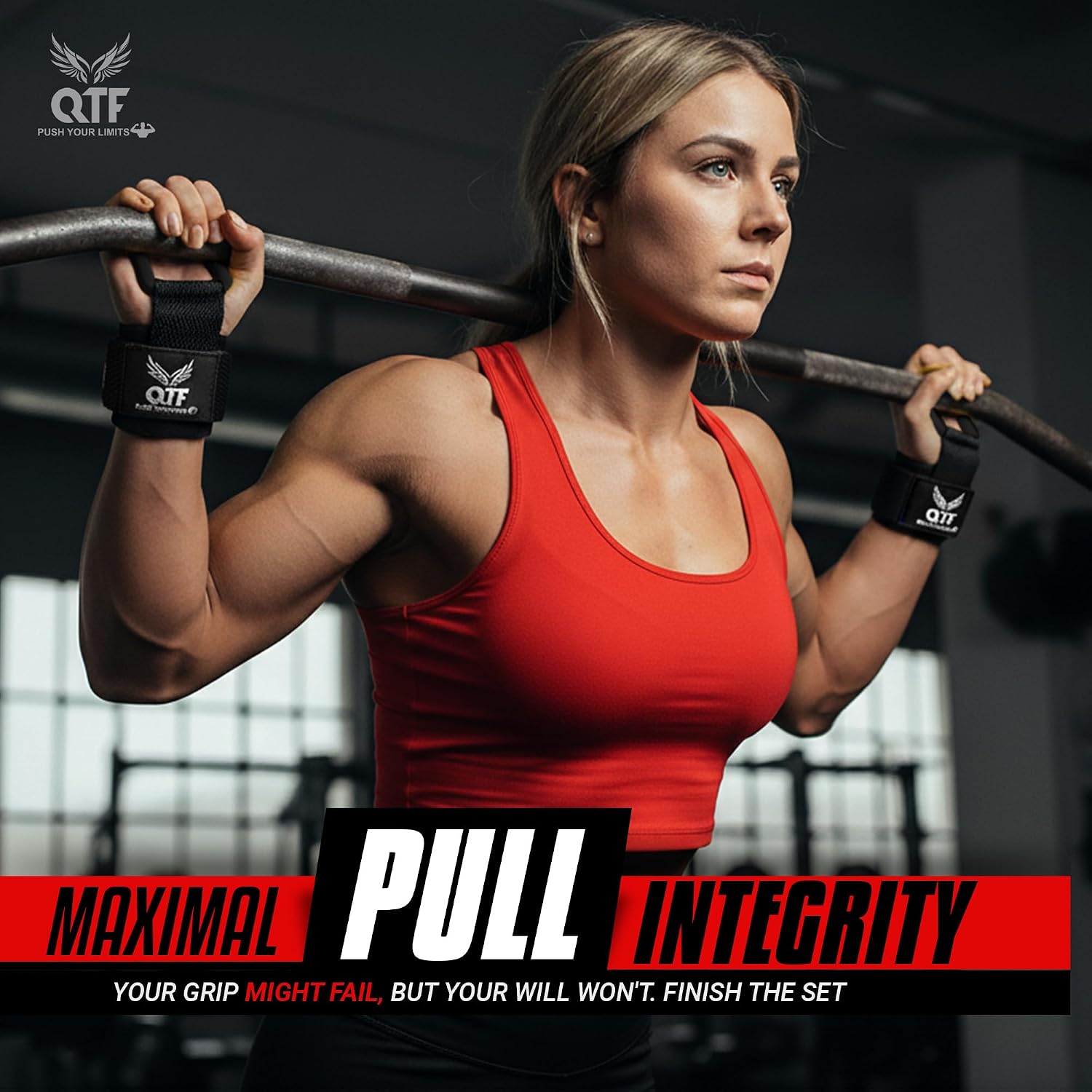 Weight Lifting Hooks Lifting Heavy Duty Deadlift Wrist Straps Men and Women Pull Ups Powerlifting and Gym Workouts grips