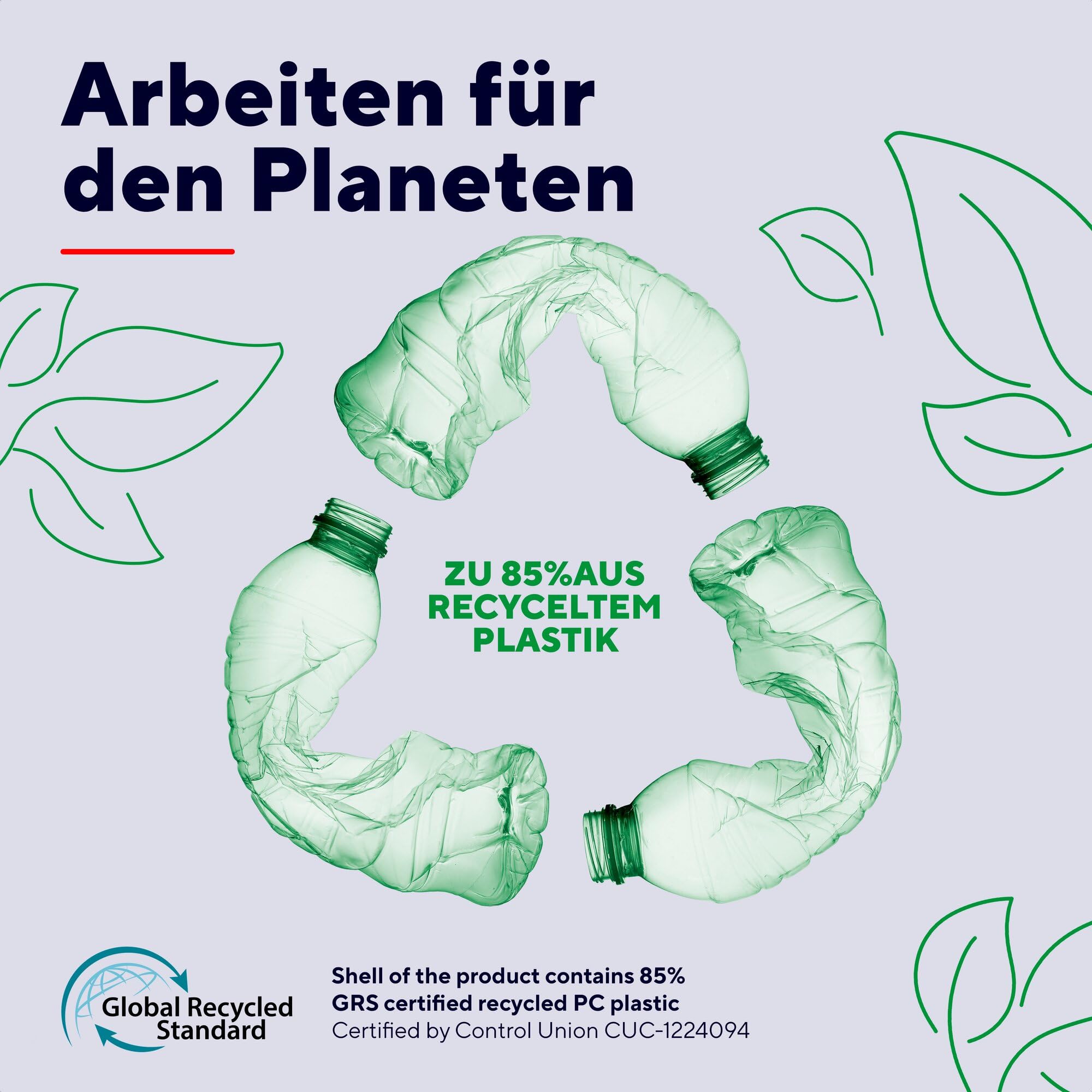 Trust Vyran Kabellose Ergonomische Maus Ultraschnelles Scrollrad, Schwarz | Horizontales Scrollen, Bluetooth + 2.4GHz, Leise Tasten, 85% Recyclingkunststoff, Mehrgeräte Vertikale Funkmaus