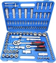 TEMPO DI SALDI Case of 108 Total Pieces Including Socket Wrenches Ratchet Screwdriver
